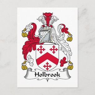 Postal Holbrook Family Crest