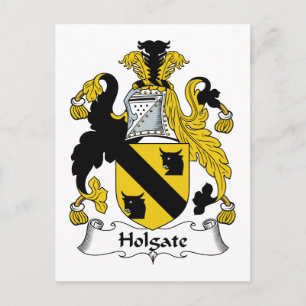 Postal Holgate Family Crest