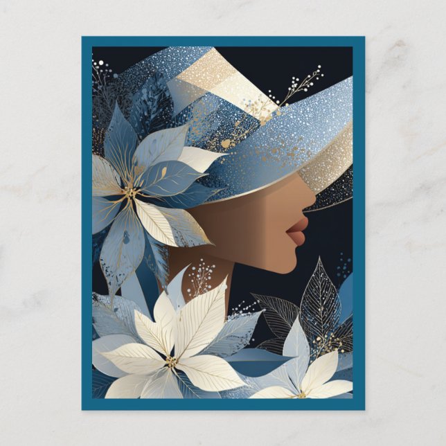 Postal HOLIDAY CROWN #6 Postcard (Anverso)