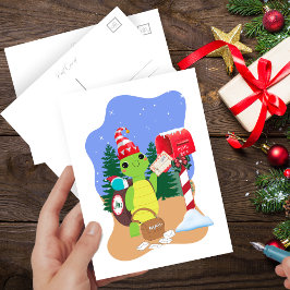 Postal Holiday Express Caracol Correo por Tortuga