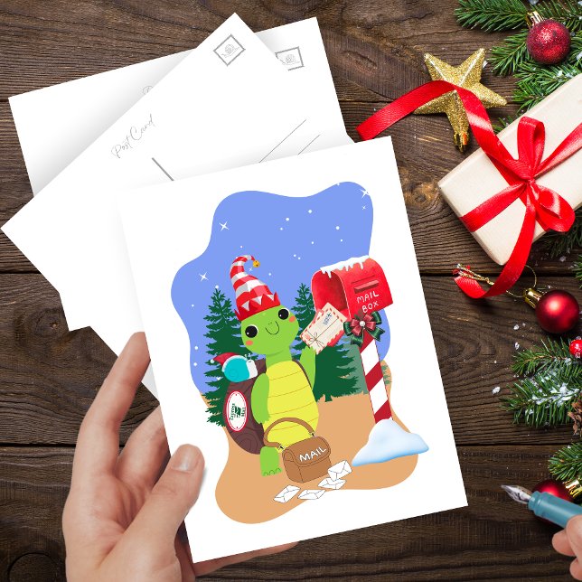 Postal Holiday Express Snail Mail by Turtle (Subido por el creador)