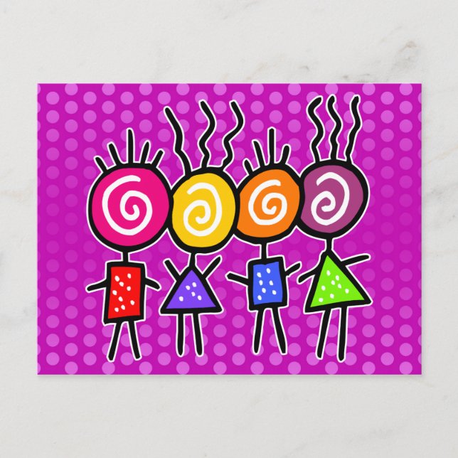 Postal holiES - HOLI MEJOR AMIGOS + tus ideas (Anverso)