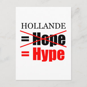 Postal Hollande No Esperanza = Hype-V Postcard
