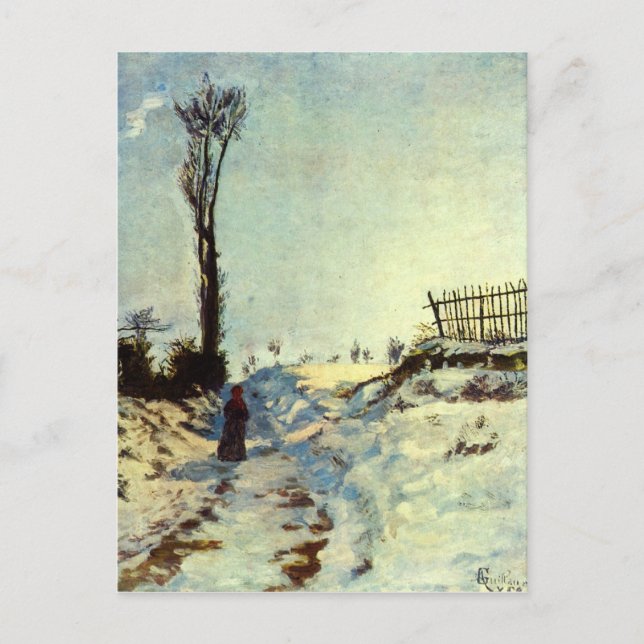 Postal Hollow in the Snow (Anverso)