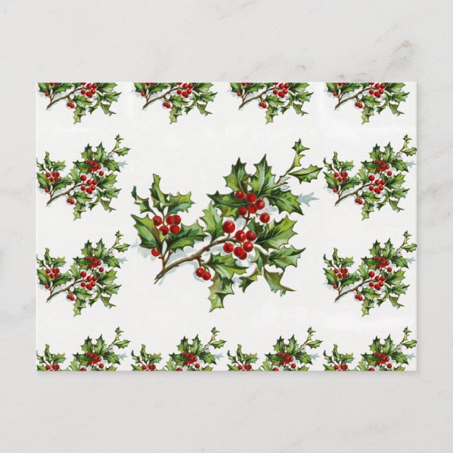 Postal HollyBerries 014 (Anverso)
