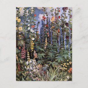 Postal Hollyhocos