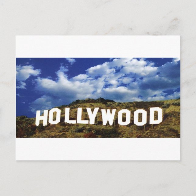 POSTAL HOLLYWOOD (Anverso)
