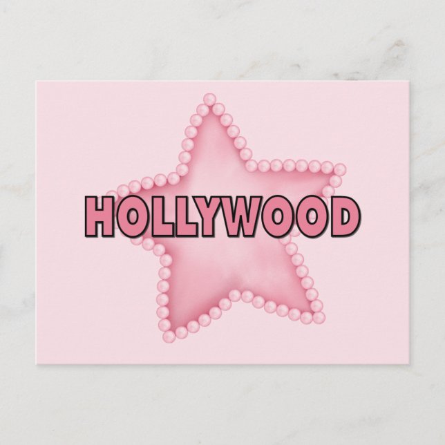 Postal Hollywood (Anverso)