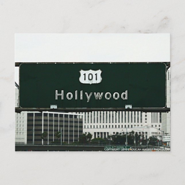 Postal Hollywood, California (Anverso)