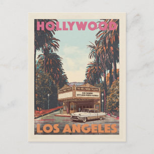 Postal Hollywood Los Ángeles