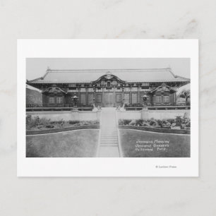 Postal Hollywood, mansión japonesa de CA en jardines