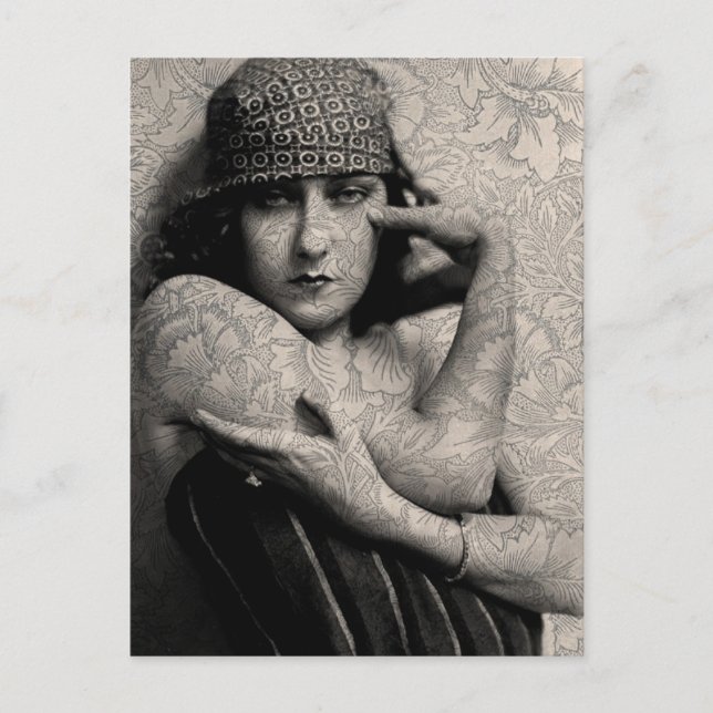 Postal Hollywood Vintage Gloria (Anverso)