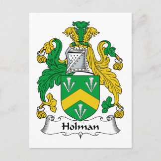 Postal Holman Family Crest