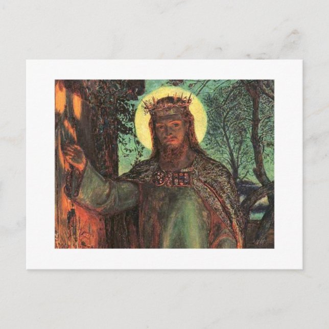 Postal Holman Hunt Light of the World (Anverso)