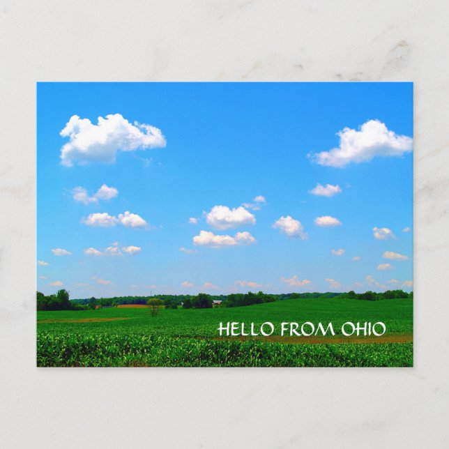 POSTAL HOLO DE OHIO (Anverso)