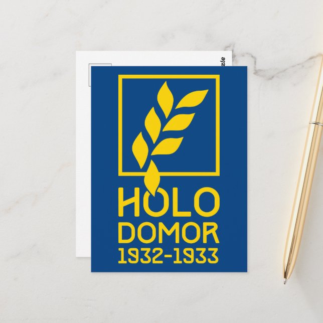 Postal Holodomor (Anverso/Reverso In Situ)