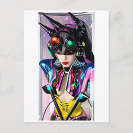 Postal Hologram of Her Love