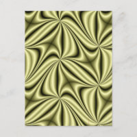 Holograma de fiebre del oro fractal