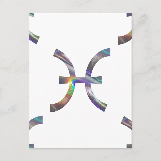 Postal holograma Pisses (Anverso)