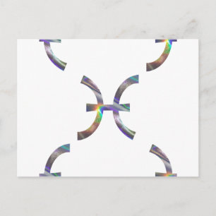 Postal holograma Pisses