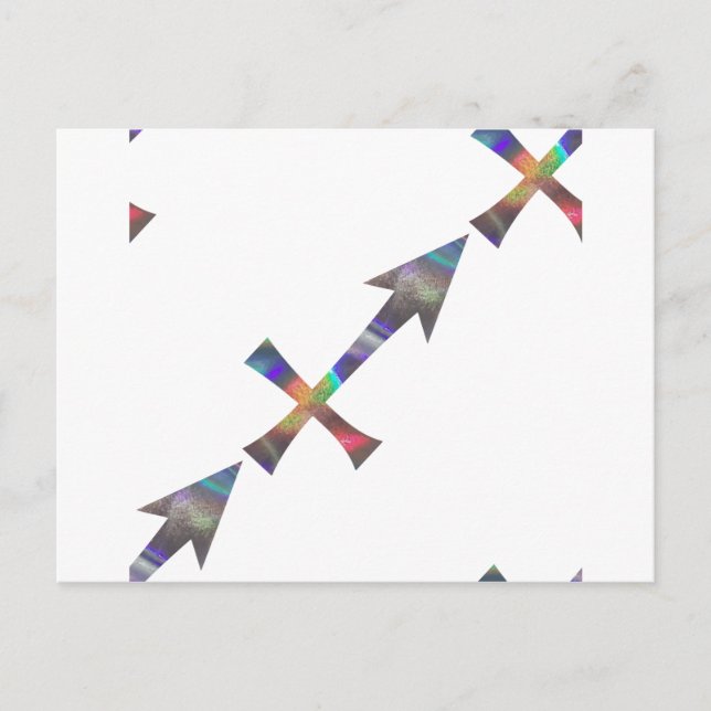 Postal holograma Sagittarius (Anverso)