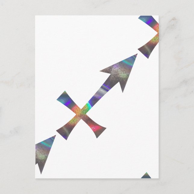 Postal holograma Sagittarius (Anverso)
