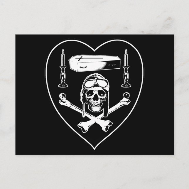 Postal Homage à Nungesser (Anverso)