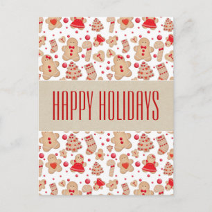 Postal Hombre de Jengibre Galletas Horneadas Rústico Guar