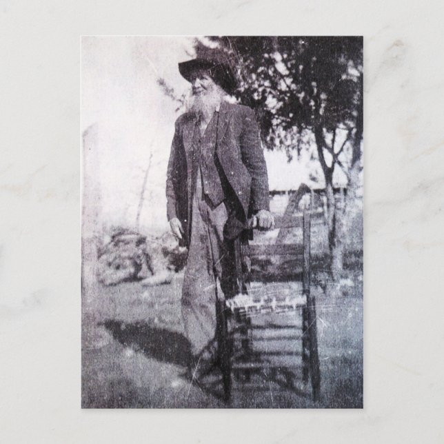 POSTAL HOMBRE DE LA MONTAÑA #12 (Anverso)