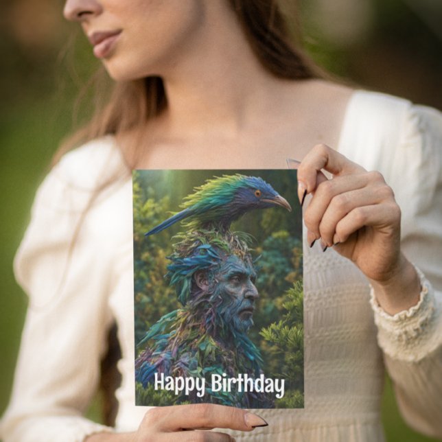 Postal Hombre de los bosques (Subido por el creador)