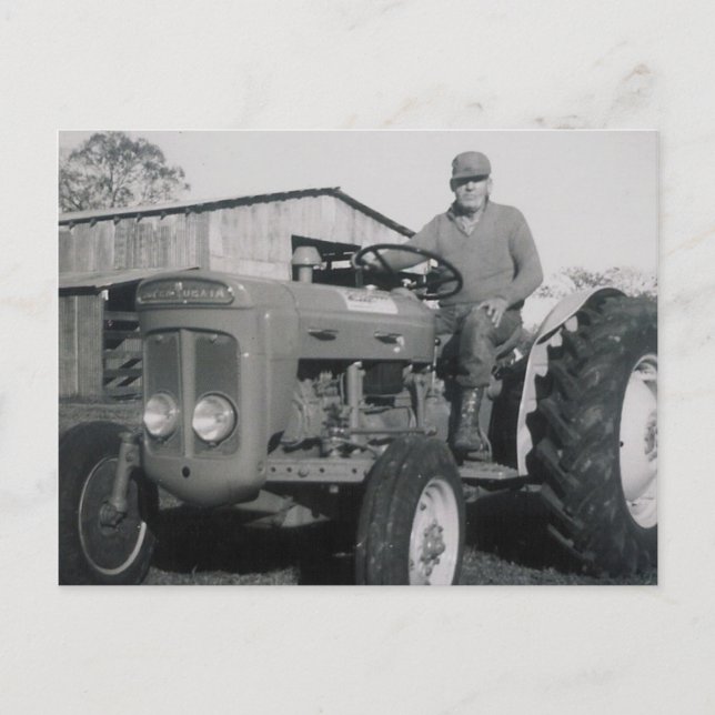 POSTAL HOMBRE DEL TRACTOR Nº 33 (Anverso)