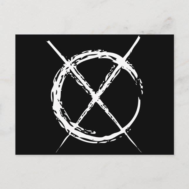 Postal Hombre delgado (Anverso)