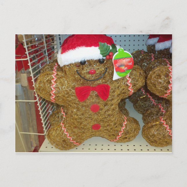 Postal Hombre detenido de Gingerbread (Anverso)