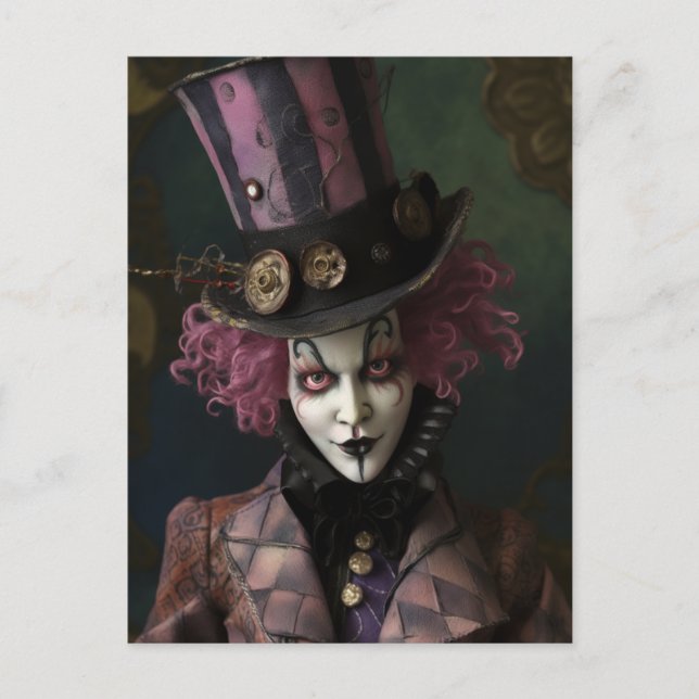 Postal Hombre en un Tophat (Anverso)