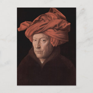 Postal Hombre en un turbante