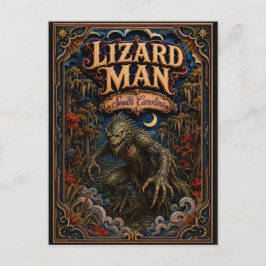 Postal Hombre Lagarto de Scape Ore Swamp Carolina del Sur