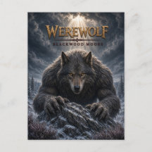 Hombre lobo Blackwood Moors Dark Cinema