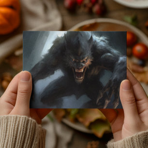Postal Hombre lobo Lycan 