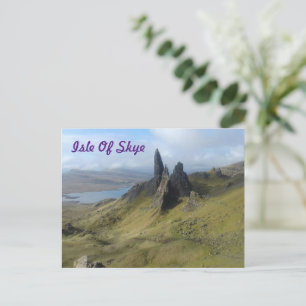 Postal Hombre Mayor De La Isla Storr De Skye