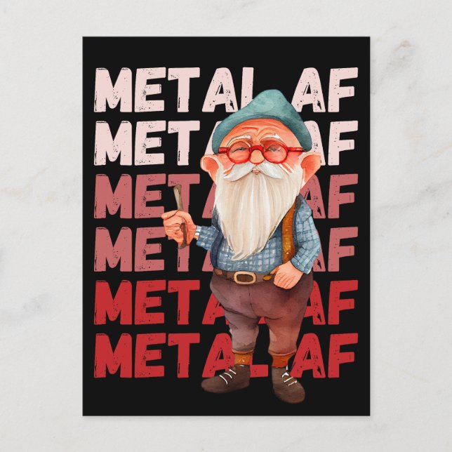 Postal Hombre Mayor Sigo Metalizado AF (Anverso)