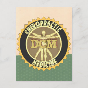 Postal Hombre Vitruviano DCM