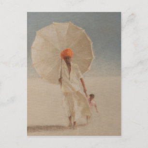 Postal Hombre y niño I 2010