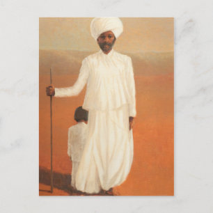 Postal Hombre y niño II 2010