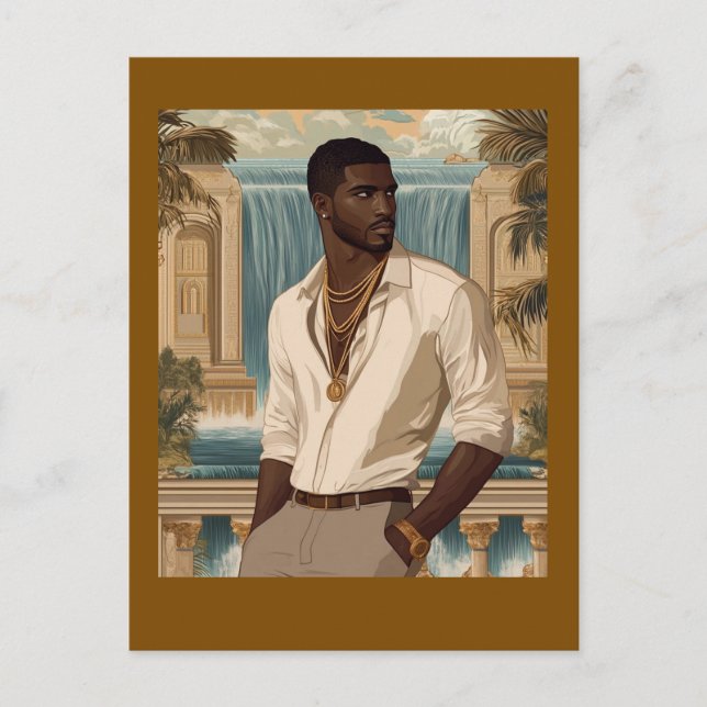 POSTAL HOMBRES DE ARMANA #1 (Anverso)