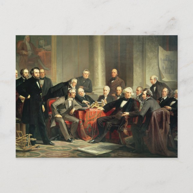 Postal Hombres de Progreso (Anverso)