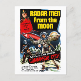 Postal Hombres de radar de la luna (1952)