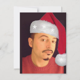 Postal Hombres más calientes del planeta Buff Santa Navid
