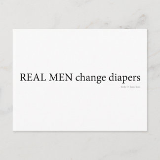Postal Hombres Reales Cambian De Marcadores