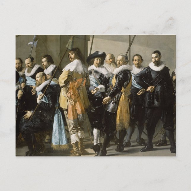 Postal Hombres renacentistas (Anverso)