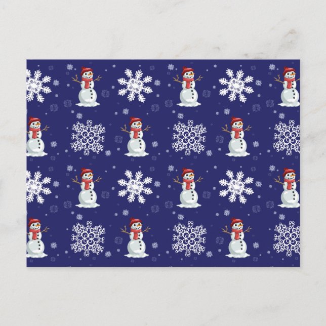 Postal Hombres Snowden (Anverso)